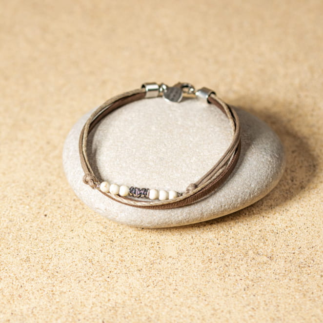 Bracelet pour homme fabriqué en France sur l'Île d'Oléron