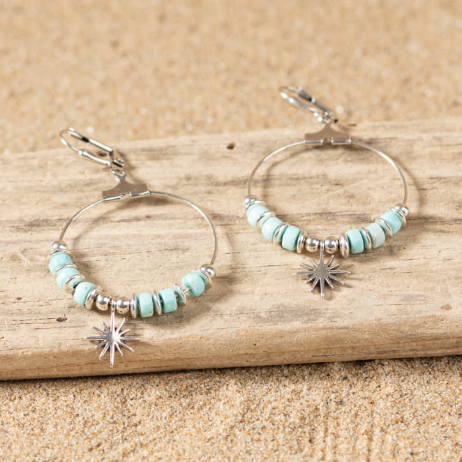 BOUCLES D'OREILLES femme HELIUM