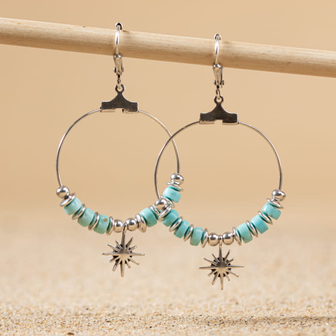 BOUCLES D'OREILLES femme HELIUM