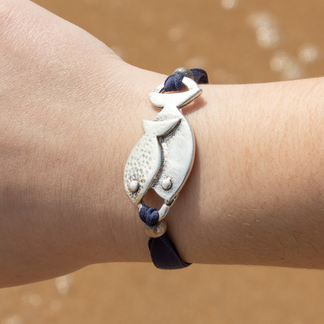 BRACELET TISSU FEMME FRERE