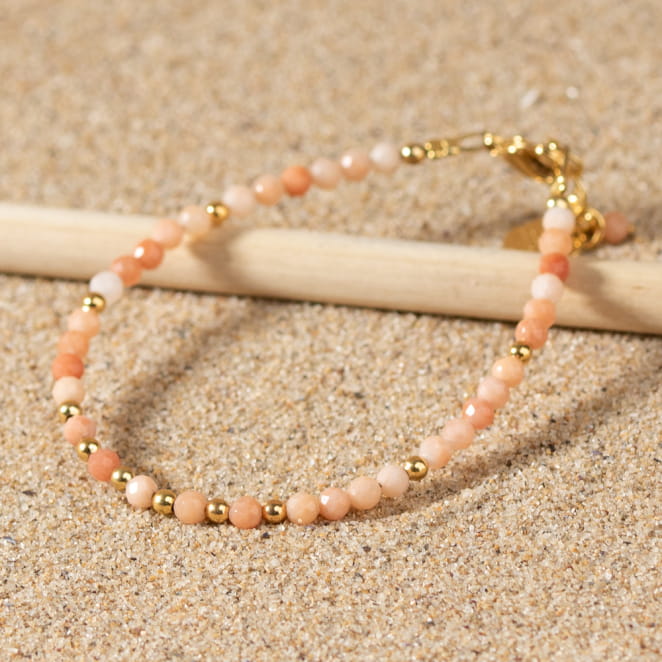 BRACELET PERLE ENFANT MIEL