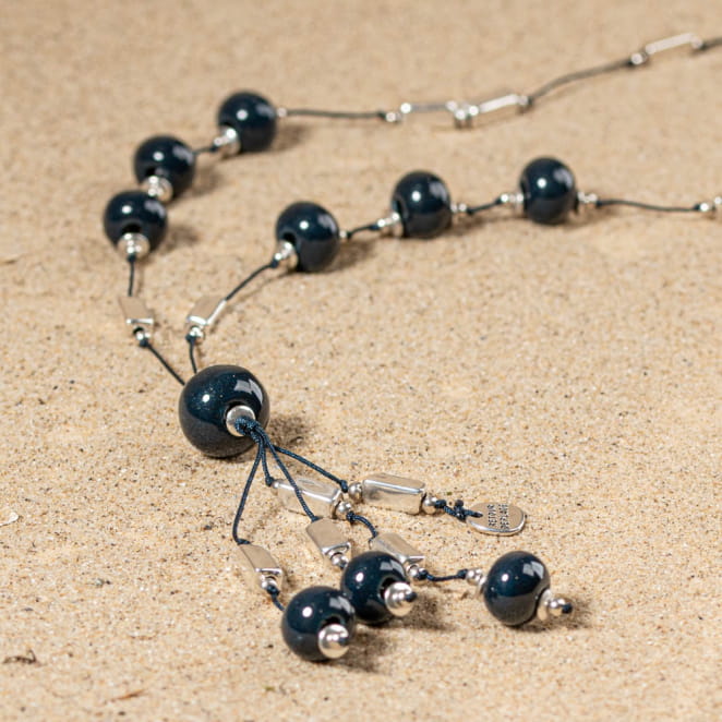 SAUTOIR FEMME PERLE SEICHE