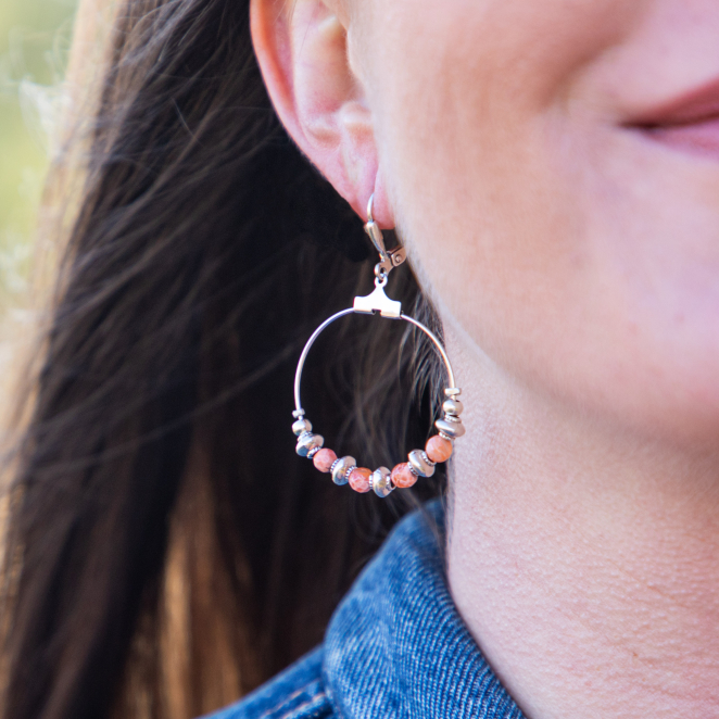 BOUCLES D'OREILLES  femme TRIBU