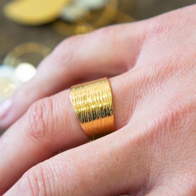 BAGUE FEMME RÉGLABLE MYLA