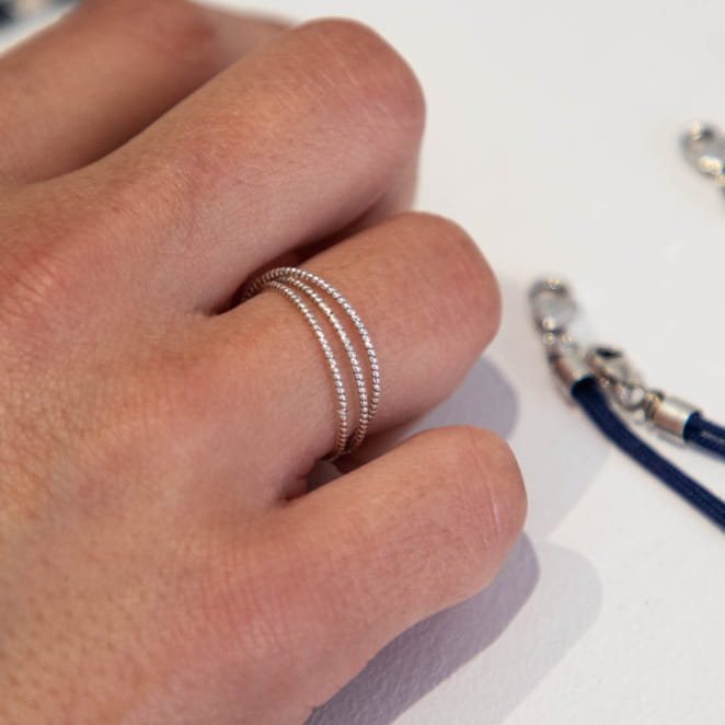 BAGUE RÉGLABLE FEMME TRIO