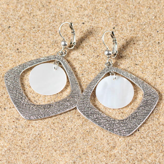 BOUCLES D'OREILLES FEMME FROISSE