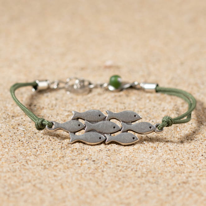 BRACELET Femme cordon  BANC