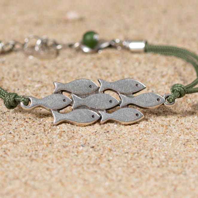 BRACELET Femme cordon  BANC