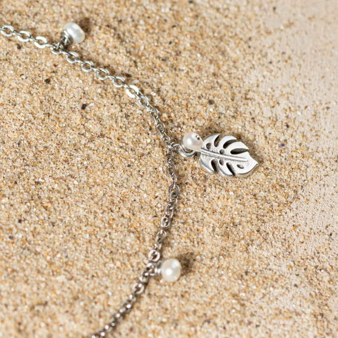 BRACELET DE CHEVILLE FEMMEMONSTERA