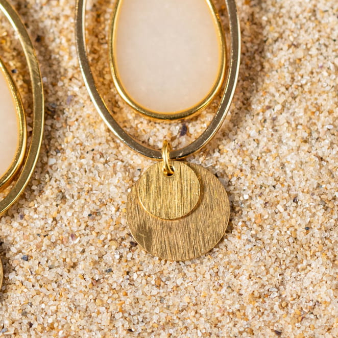 BOUCLES D'OREILLES VITRAIL