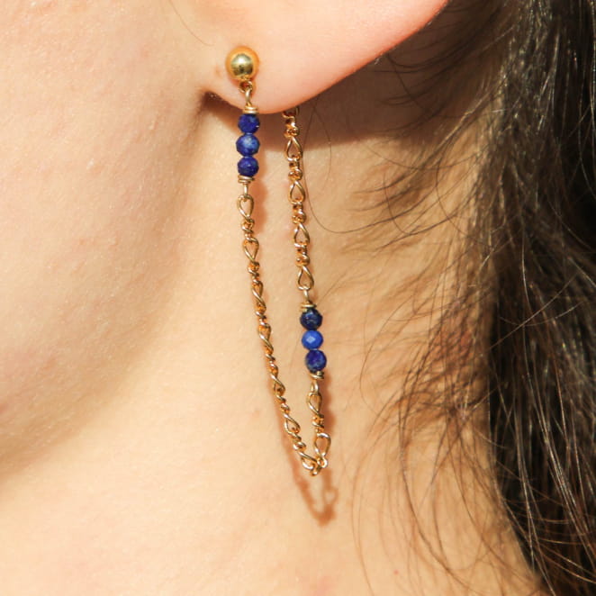 BOUCLES D'OREILLES PERLESAGAPI