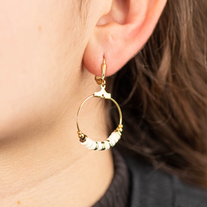 BOUCLES D'OREILLES  femme  ALCHIMIE