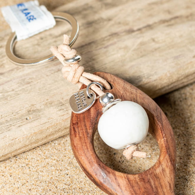 PORTE CLES BOIS  EVIDE