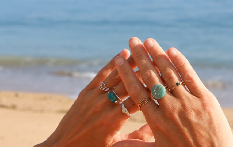 Bague Argentée, un accesoire unique pour la rentrée 🐚