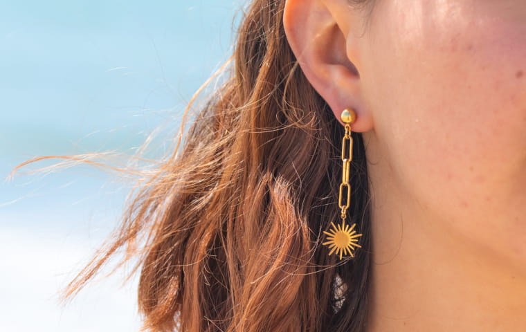 Nos boucles d'oreilles inspirées par le bord de mer