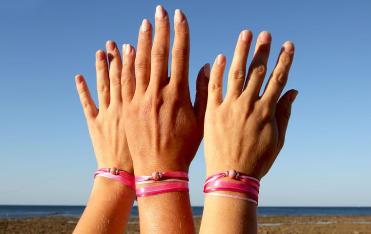 Retour de Plage partenaire d'Octobre Rose