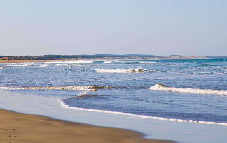 Nuances de bleu océan