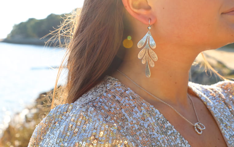 Boucles d’oreilles lumineuses pour les fêtes de Noël