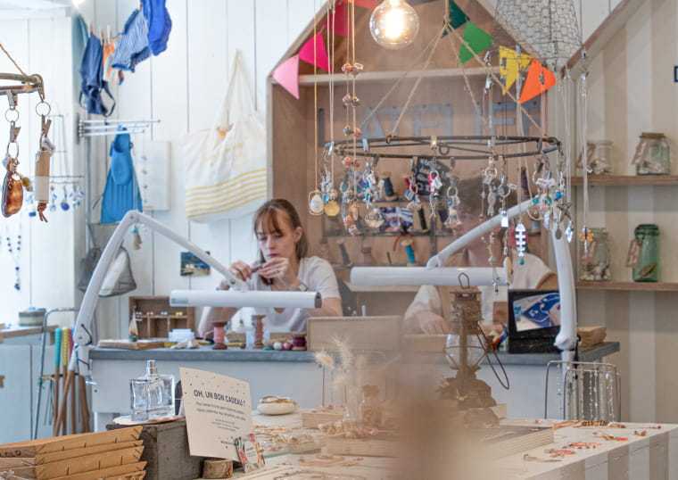 Les Sables d'Olonne :   parcourez notre chaleureuse boutique