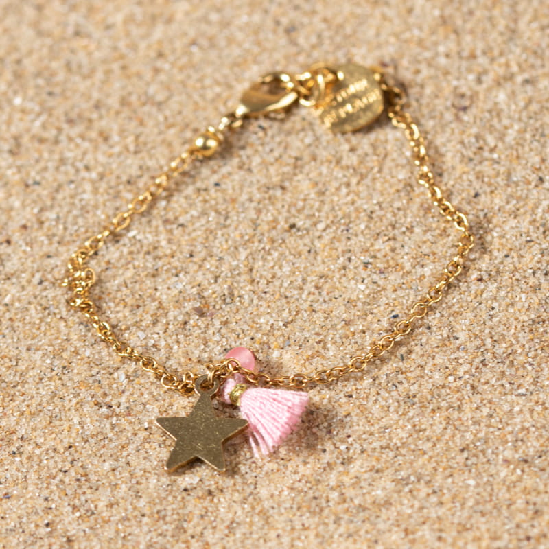 MUCKLILY - Bracelet Réglable Push-pull En Cuivre Doré Pour Garçon Et Fille - Design Chic Et Créatif - Cadeau Pour Anniversaire, Noël, Saint-Valentin