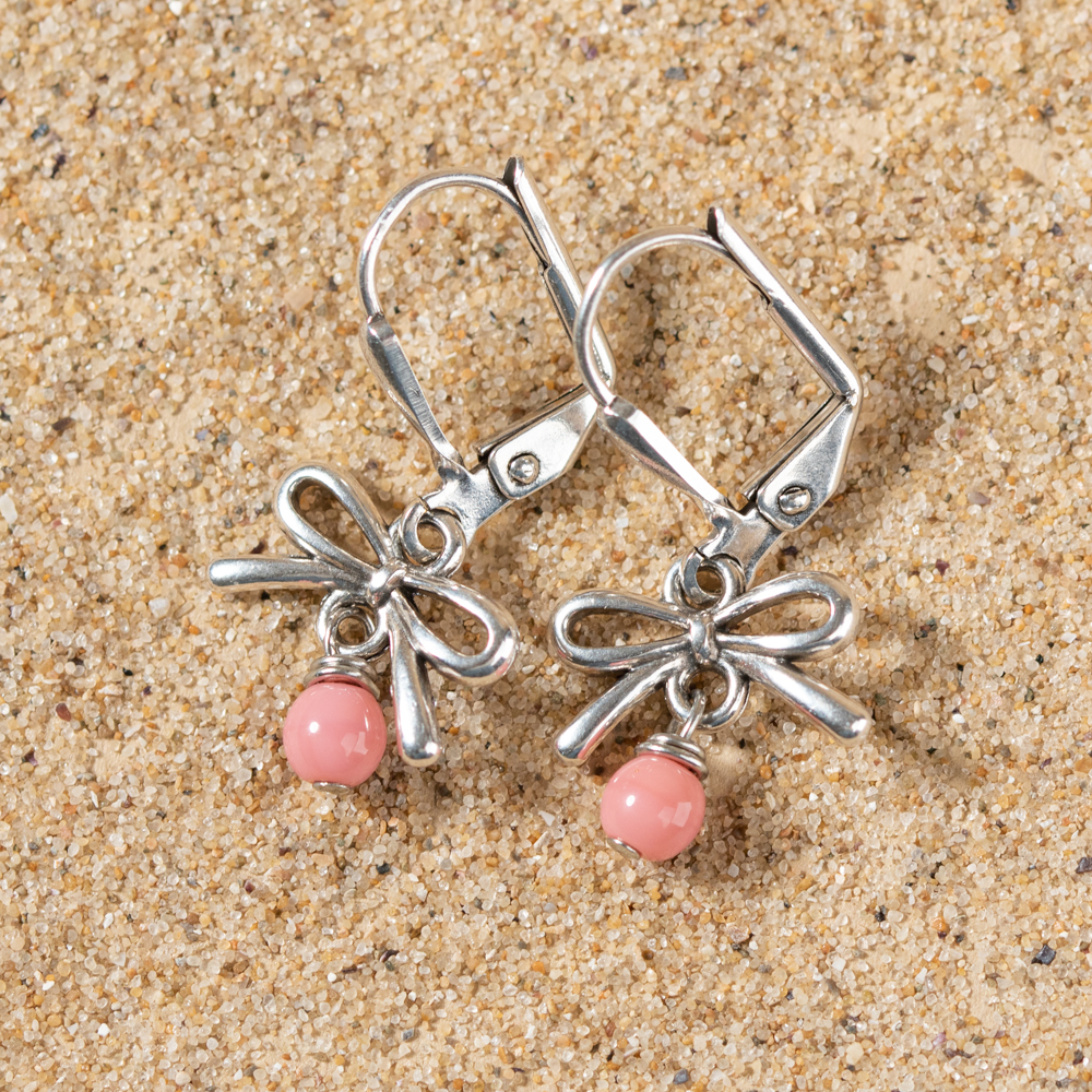 Boucles d'oreilles fille fleur CZ avec clip ou clous à l
