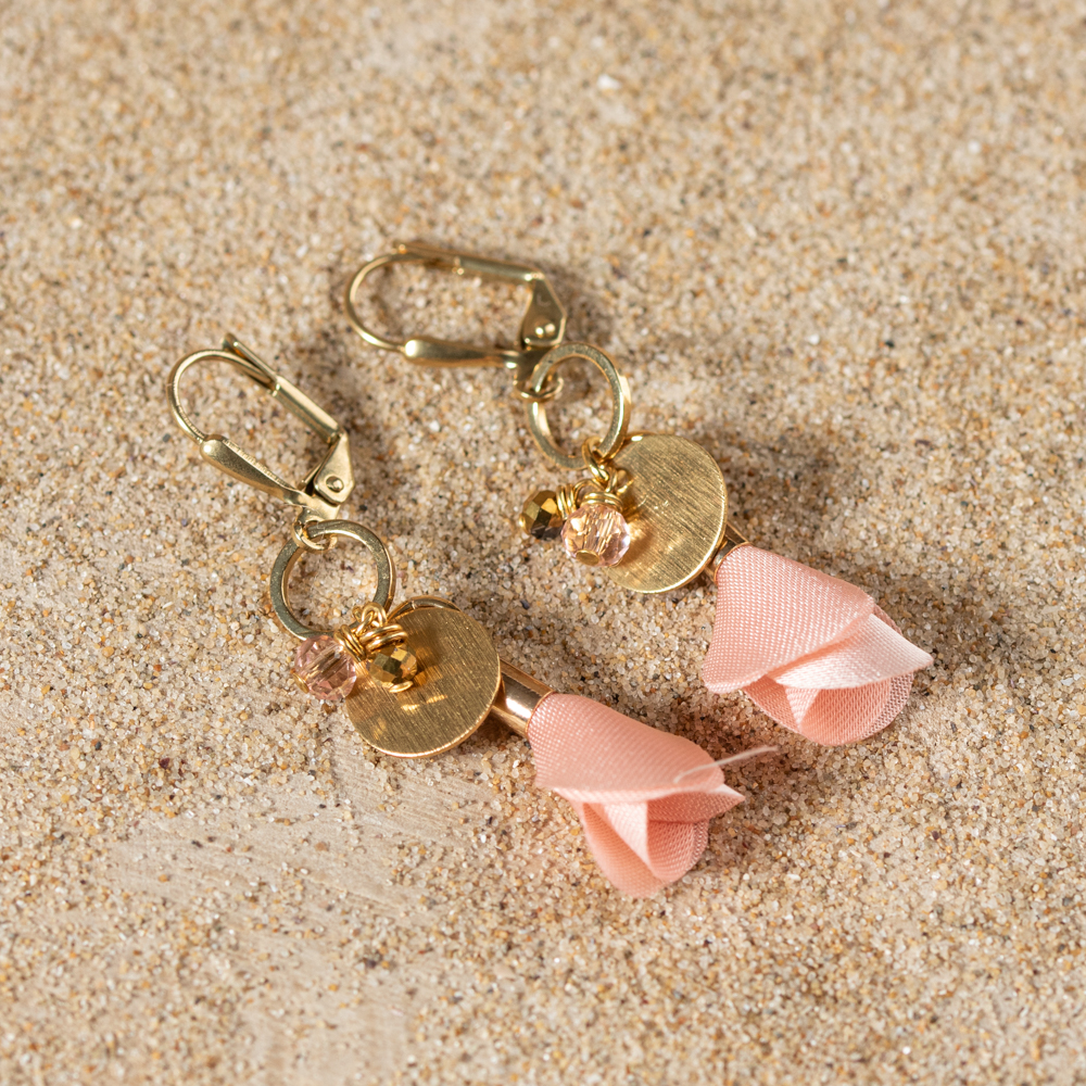 BOUCLES D'OREILLES FLEURS DES ILES main image 0