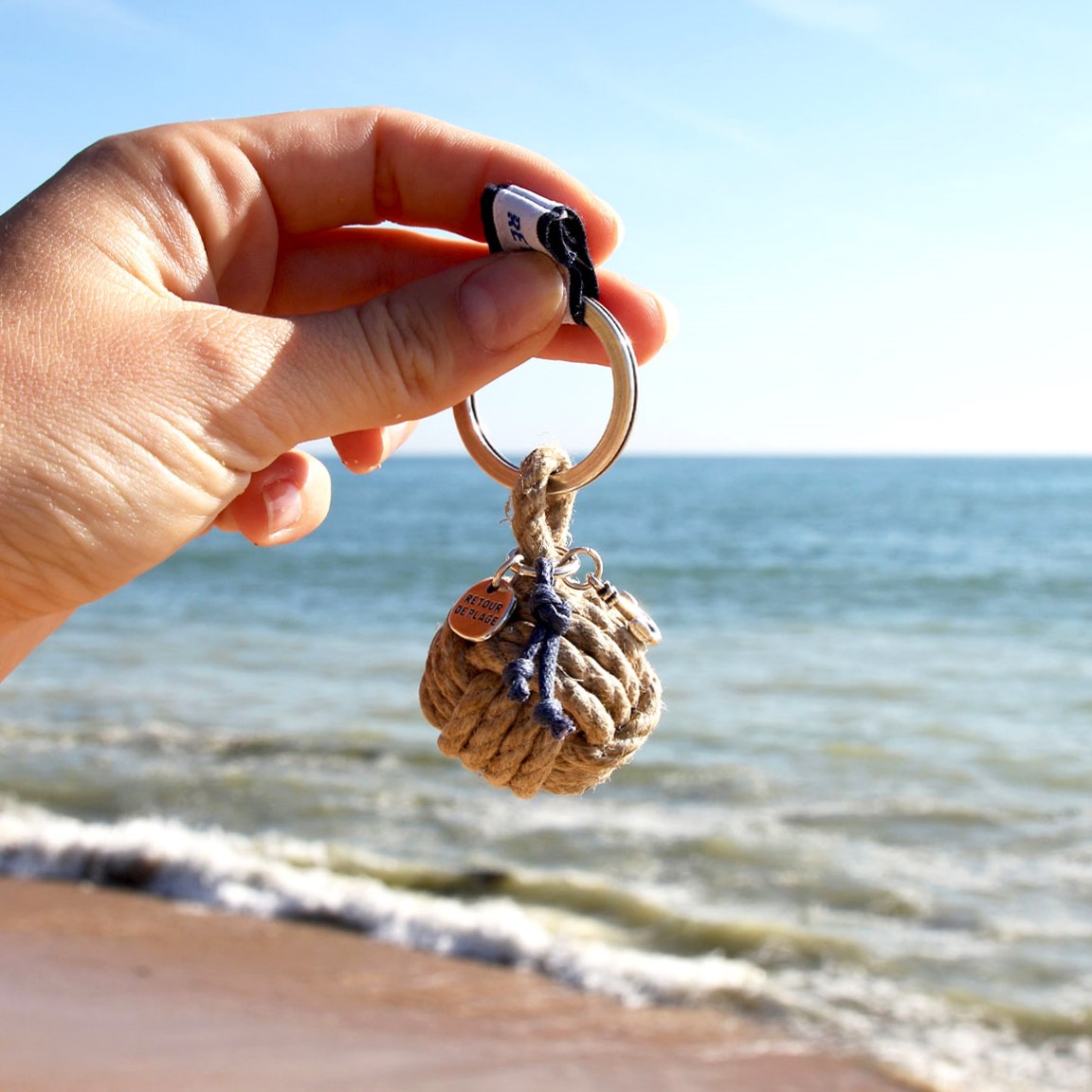 Écaille n°2 le Porte-clef  Bois - RIVAGES à la Plage